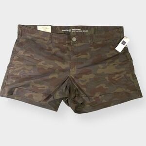 GAP Camo Skinny Boyfriend Cuffed Shorts New With Tags Size 16